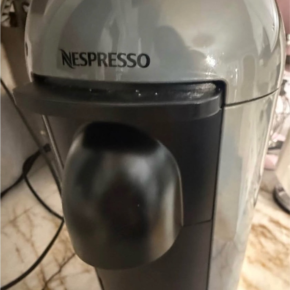Nespresso Machine in Sleek Gray